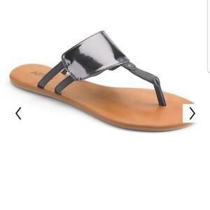Apt. 9 Metallic Cuff Thong Sandals